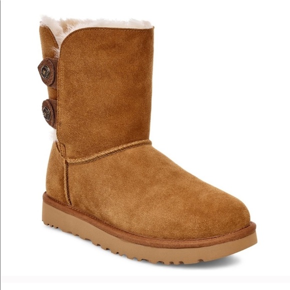 UGG Marciela 2 genuine shearling chestnut boot - Picture 7 of 7